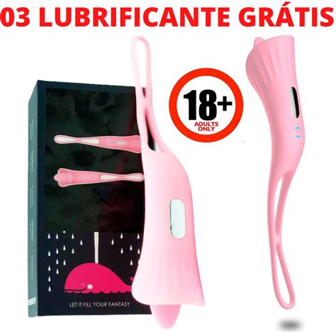 Vibrador ponto G com estimulador clitoriano